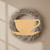 Unfinished Tea Cup Wood Cutout - Unfinished Baltic Birch Craft Shape