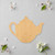 Unfinished Tea Pot Wood Cutout - Unfinished Baltic Birch Craft Shape
