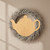 Unfinished Teapot 3 Wood Cutout - Unfinished Baltic Birch Craft Shape