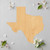 Unfinished Texas Wood Cutout for Door Hangers, Seasonal Decor and Paint Parties, Baltic Birch Craft Blank