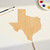 Unfinished Texas Wood Cutout for Door Hangers, Seasonal Decor and Paint Parties, Baltic Birch Craft Blank