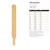 Unfinished Thermometer Wood Cutout for Door Hangers, Seasonal Decor and Paint Parties, Baltic Birch Craft Blank