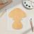 Unfinished Toadstool Wood Cutout - Unfinished Baltic Birch Craft Shape