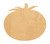Unfinished Tomato Wood Cutout for Door Hangers, Seasonal Decor and Paint Parties, Baltic Birch Craft Blank