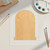 Unfinished Tombstone Wood Cutout for Door Hangers, Seasonal Decor and Paint Parties, Baltic Birch Craft Blank