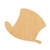Unfinished Top Hat Wood Cutout - Unfinished Baltic Birch Craft Shape
