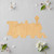Unfinished Train 2 Wood Cutout for Door Hangers, Seasonal Decor and Paint Parties, Baltic Birch Craft Blank