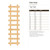 Unfinished Train Track Wood Cutout for Door Hangers, Seasonal Decor and Paint Parties, Baltic Birch Craft Blank