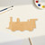 Unfinished Train Wood Cutout - Unfinished Baltic Birch Craft Shape