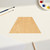 Unfinished Trapezoid Wood Cutout for Door Hangers, Seasonal Decor and Paint Parties, Baltic Birch Craft Blank