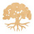 Unfinished Tree Of Life Wood Cutout for Door Hangers, Seasonal Decor and Paint Parties, Baltic Birch Craft Blank