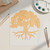 Unfinished Tree Of Life Wood Cutout for Door Hangers, Seasonal Decor and Paint Parties, Baltic Birch Craft Blank