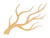 Unfinished Treebranch Wood Cutout for Door Hangers, Seasonal Decor and Paint Parties, Baltic Birch Craft Blank