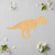 Unfinished Trex-Copy Wood Cutout for Door Hangers, Seasonal Decor and Paint Parties, Baltic Birch Craft Blank