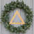 Unfinished Triangle 2 Wood Cutout for Door Hangers, Seasonal Decor and Paint Parties, Baltic Birch Craft Blank