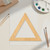 Unfinished Triangle 2 Wood Cutout - Unfinished Baltic Birch Craft Shape