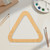 Unfinished Triangle 3 Wood Cutout - Unfinished Baltic Birch Craft Shape