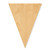 Unfinished Triangle Bunting Wood Cutout - Unfinished Baltic Birch Craft Shape