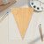 Unfinished Triangle Bunting Wood Cutout - Unfinished Baltic Birch Craft Shape