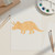 Unfinished Triceratops Wood Cutout for Door Hangers, Seasonal Decor and Paint Parties, Baltic Birch Craft Blank
