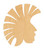 Unfinished Trojan Head Wood Cutout for Door Hangers, Seasonal Decor and Paint Parties, Baltic Birch Craft Blank