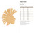Unfinished Trojan Head Wood Cutout for Door Hangers, Seasonal Decor and Paint Parties, Baltic Birch Craft Blank