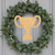 Unfinished Trophy Wood Cutout for Door Hangers, Seasonal Decor and Paint Parties, Baltic Birch Craft Blank