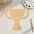 Unfinished Trophy Wood Cutout - Unfinished Baltic Birch Craft Shape