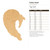 Unfinished Turkey Head Wood Cutout for Door Hangers, Seasonal Decor and Paint Parties, Baltic Birch Craft Blank