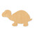 Unfinished Turtle Wood Cutout - Unfinished Baltic Birch Craft Shape