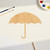 Unfinished Umbrella Wood Cutout for Door Hangers, Seasonal Decor and Paint Parties, Baltic Birch Craft Blank