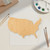 Unfinished United States Wood Cutout - Unfinished Baltic Birch Craft Shape