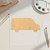 Unfinished Van Wood Cutout for Door Hangers, Seasonal Decor and Paint Parties, Baltic Birch Craft Blank