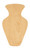 Unfinished Vase Wood Cutout for Door Hangers, Seasonal Decor and Paint Parties, Baltic Birch Craft Blank