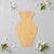 Unfinished Vase Wood Cutout - Unfinished Baltic Birch Craft Shape