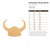 Unfinished Viking Helmet Wood Cutout - Unfinished Baltic Birch Craft Shape