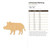 Unfinished Warthog Wood Cutout - Unfinished Baltic Birch Craft Shape