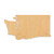 Unfinished Washington Wood Cutout - Unfinished Baltic Birch Craft Shape
