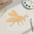 Unfinished Wasp Wood Cutout - Unfinished Baltic Birch Craft Shape