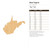 Unfinished West Virginia Wood Cutout for Door Hangers, Seasonal Decor and Paint Parties, Baltic Birch Craft Blank