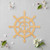 Ship Wheel Anchor Wood Cutout - Unfinished Baltic Birch Craft Shape