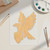 Eagle With Shield Wood Cutout - Unfinished Baltic Birch Craft Shape