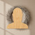 Bald Man With Beard Wood Cutout - Unfinished Baltic Birch Craft Shape
