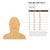 Bald Man With Beard Wood Cutout - Unfinished Baltic Birch Craft Shape