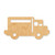 Moving Truck Wood Cutout - Unfinished Baltic Birch Craft Shape