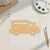 Moving Truck Wood Cutout - Unfinished Baltic Birch Craft Shape