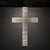 Cross Steel Cutout Shape - Raw Metal Wall Art and Craft Supply