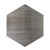 Hexagon Steel Cutout Shape, Raw Metal Wall Art and Craft Supply