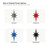Elongated Star Steel Cutout Shape - Raw Metal Wall Art and Craft Supply