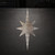 Elongated Star Steel Cutout Shape, Raw Metal Wall Art and Craft Supply
